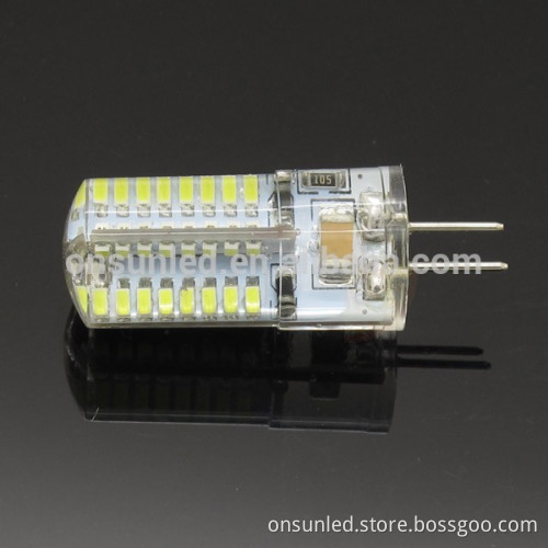 G4 LED Light Bulbs 64 SMD 3014 3W LED G4 Lamp 120V 110V 230V 220V 12V G4 LED